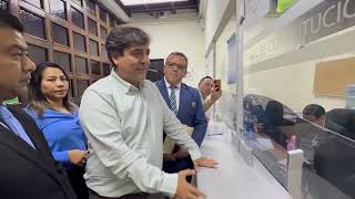 Pineda pide a la CC suspender impuestos a los Combustibles
