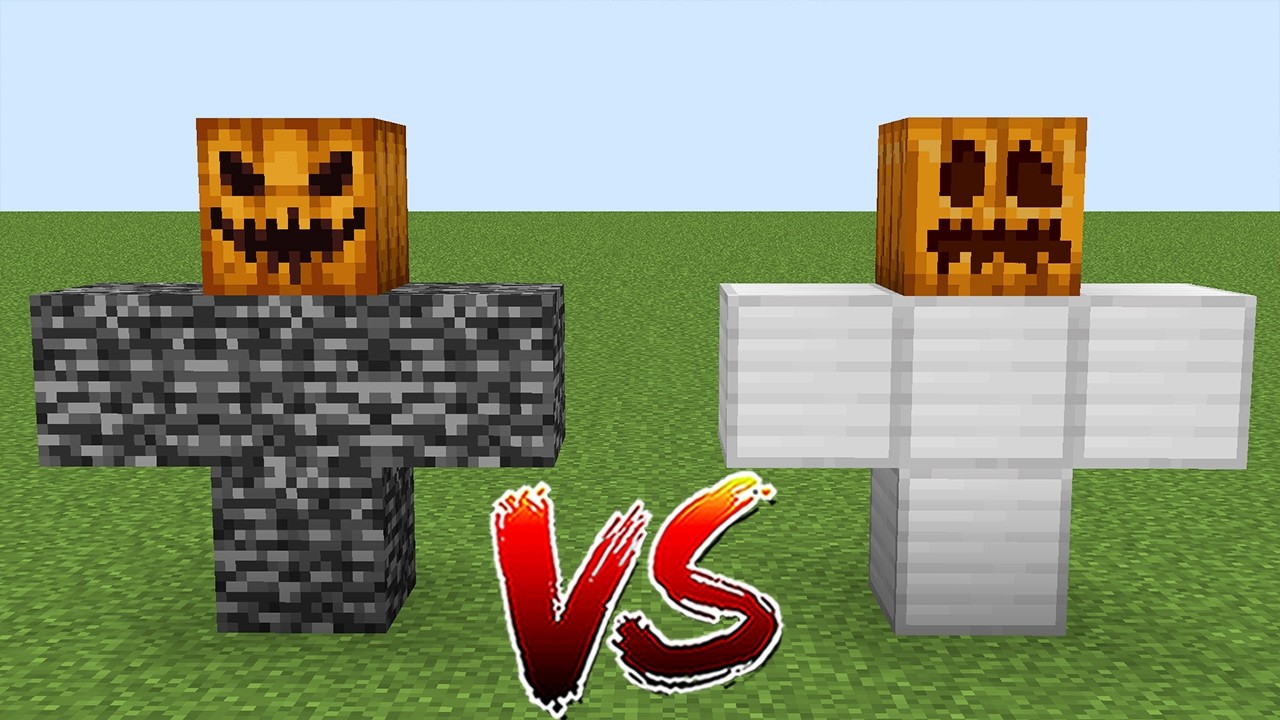 Alpha Bedrock Golem VS All Golems Battle Minecraft