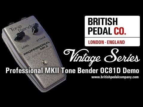 British Pedal Company MKII ToneBender OC81D Fuzz Pedal image 2