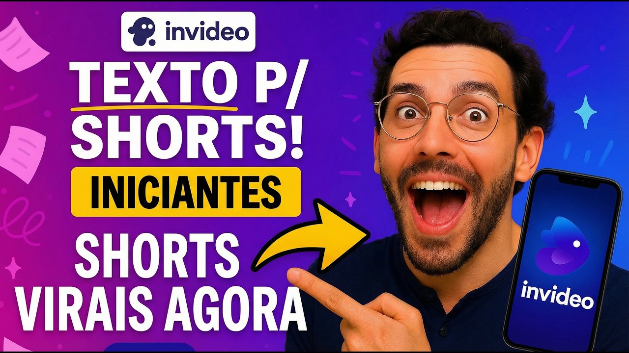 Transforma Texto em Shorts Virais! Tutorial InVideo AI para Iniciantes