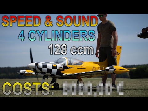 The Boxer's Roar: Unleashing the RC SIAI Marchetti SF-260 with a 4-Cylinder Boxer Engine!