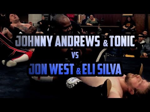 JOHNNY ANDREWS & TONIC vs JON WEST & ELI SILVA | SQUARED CIRCLE MEGASTARS (FULL MATCH)