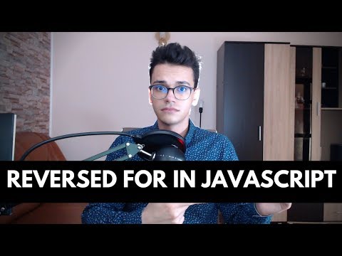 Reversed For Loop In Javascript Beginner Tutorial
