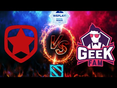 GAMBIT vs GEEK FAM -  [LIVE] WePlay! Bukovel Minor 2020 | Playoffs |
