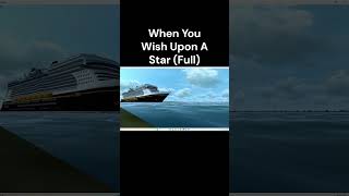 Disney Wish Musical Horns While Leaving Port Canaveral November 17th 2025 in VSNG#cruiseship