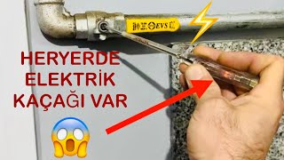 Elektrik Kaçağı Nasıl Bulunur