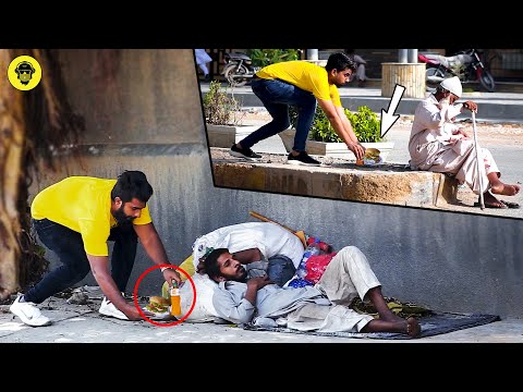 Giving Food & Money Secretly - Dumb TV