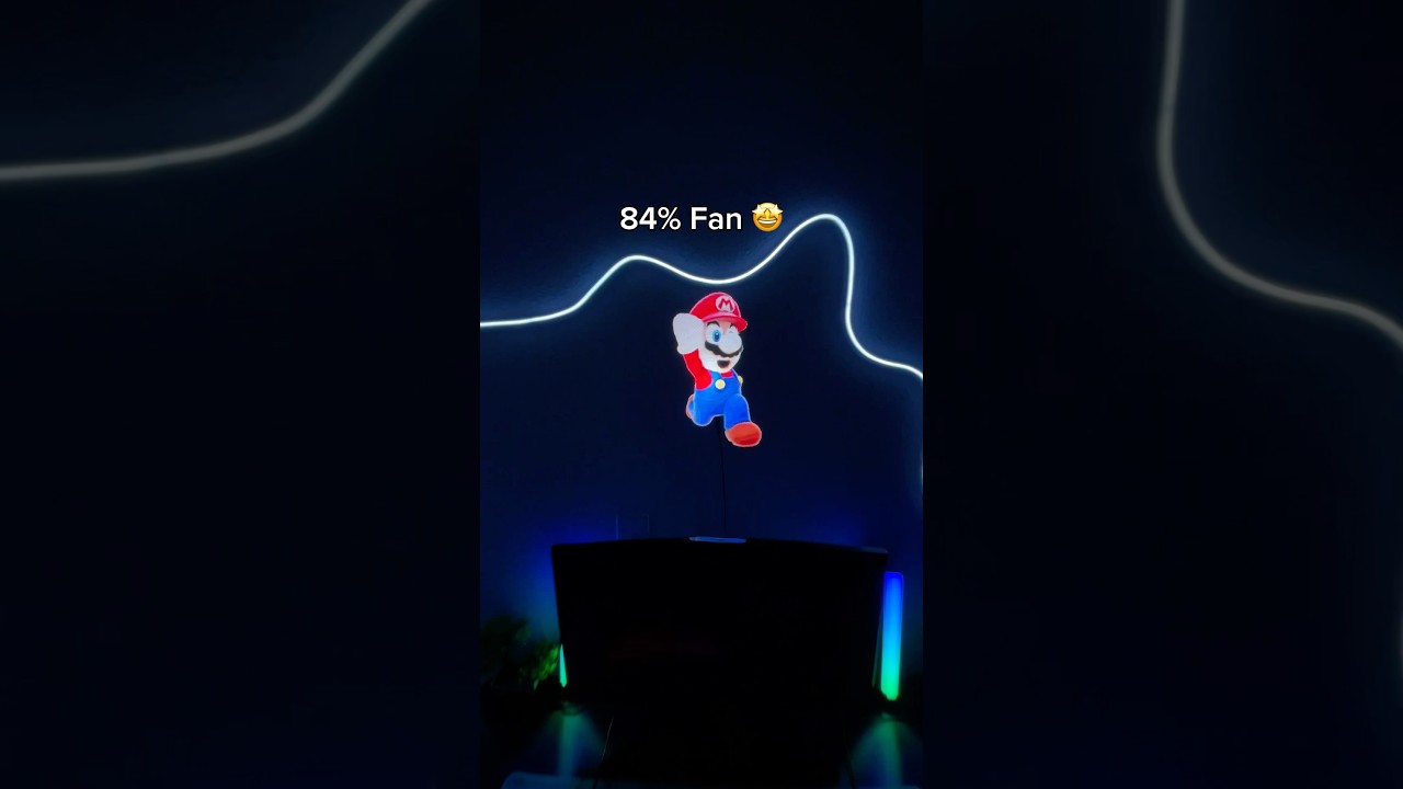 Worlds first customizable fan ANY video/picture 🤩😳 #led #hologram #ledlights #shorts
