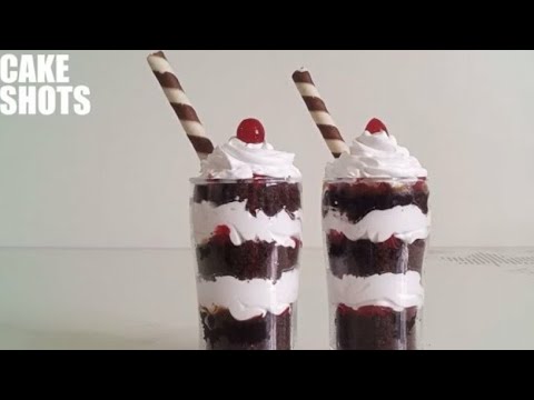 HOME MADE CAKE SHOTS | CAKE SHOTS | IN MARATHI | THE AWESOME NIKU |
