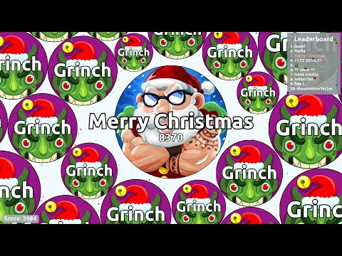 Bad Santa Plays Agario - CHRISTMAS SPECIAL | Agar.io |
