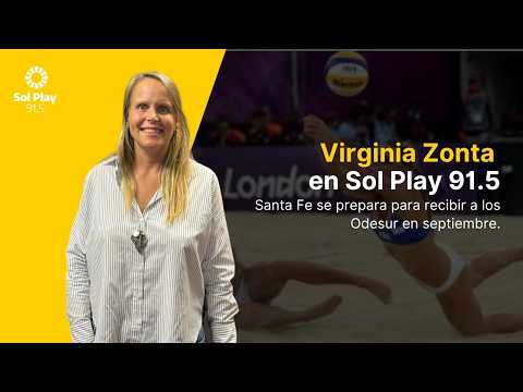 🏐 Virginia Zonta: Santa Fe se prepara para recibir a los Odesur en septiembre.