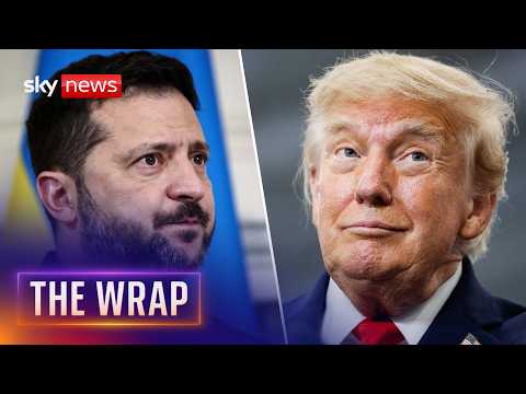 Zelenskyy gives Trump 'wrong side of history' warning | The Wrap with Anna Botting