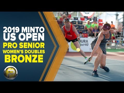 Pro Women's Senior Doubles BRONZE - 2019 Minto US Open Pickleball Championships