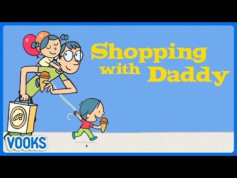 Read Aloud Preschool Book: Shopping With Daddy! | Vooks Narrated Storybooks