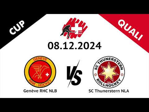 Highlights: Rollhockey Schweizer Cup - Genève RHC vs. SC Thunerstern