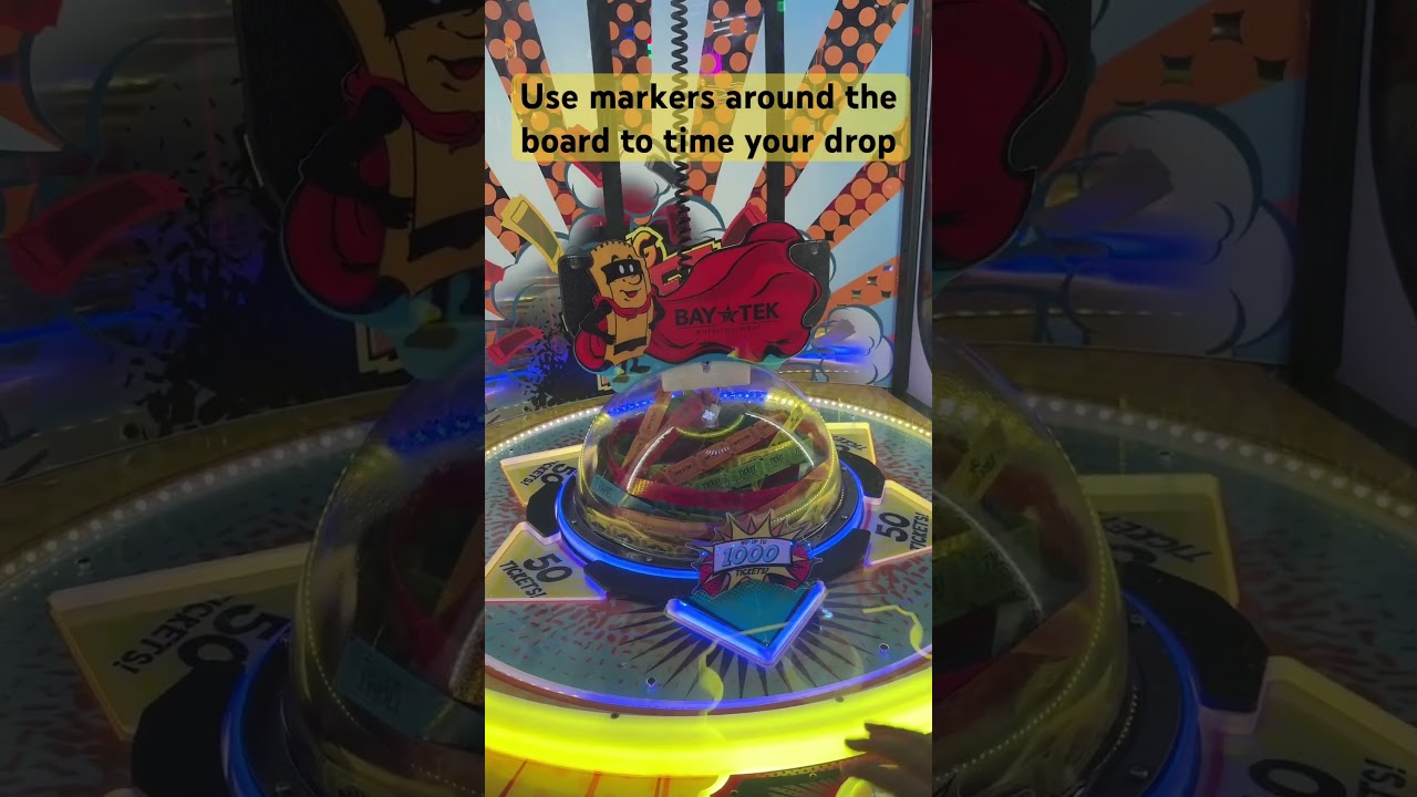 How to win the NEW Big Ticket Drop Arcade Jackpot