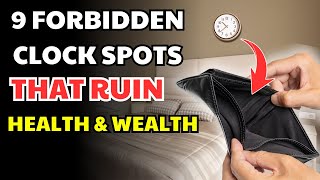 9 Forbidden Places To Hang A Clock That Secretly Ruin Your Health And Wealth