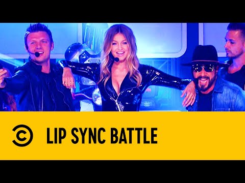 Gigi Hadid Slays In Her "Larger Than Life" Performance With The Backstreet Boys | Lip Sync Battle