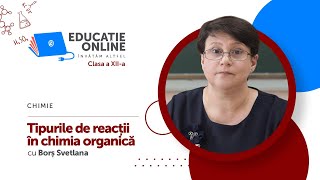 Tipurile de reacții în chimia organică