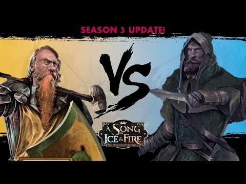 ASOIAF Battle Report 2021 S03 edition 40 pt: Stark (Howland Reed) vs Baratheon (Andrew Estermont)