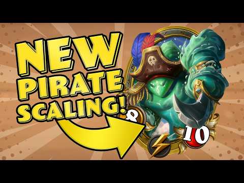 NEW Way To Scale Pirates! | Hearthstone Battlegrounds