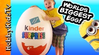 hobbykidstv minecraft surprise egg
