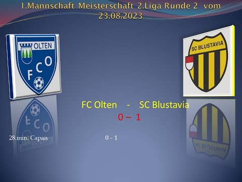1.Mannschaft Meisterschaft 2.Liga FC Olten - SC Blustavia