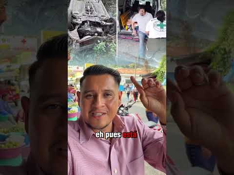 🚨 MILAGRO EN CIUDAD ARCE! VEHÍCULO VUELCA Y CONDUCTOR SALE ILESO 🙏