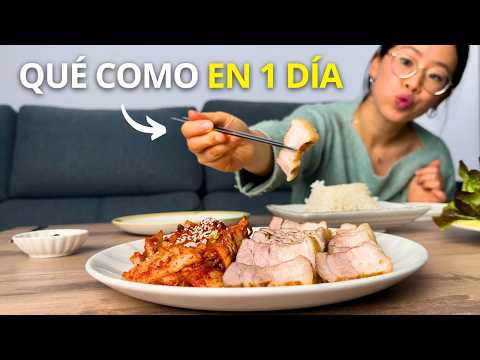 Qué Como en 1 DÍA (#23) ✨ | Recetas de Guerra de Cucharas, Sopa de Tofu, Bossam...