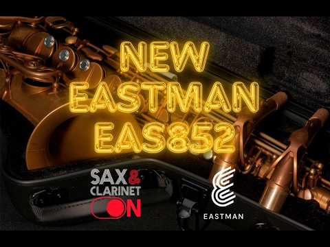 NEW Eastman EAS852 52nd Street Professional Eb Alto Saxophone image 18