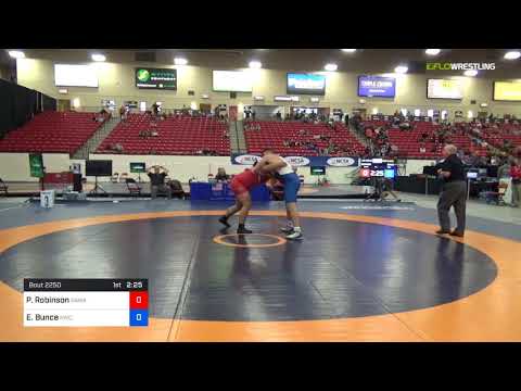 2018 Marine Corps US Open/UWW Junior Greco Roman 130 5th Place - Paul Robinson (GAWA) Vs. Ethan Bu