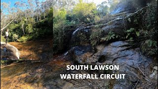 Exploring South Lawson Park waterfall walk Lawson NSW