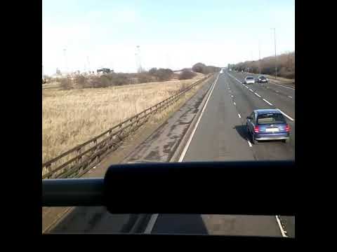 Arriva Redcar is volvo b9 7402 NK64FSG is seen on a 62 to new Marske