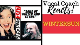 LIVE REACTION: WINTERSUN &quot;Sons of Winter and Stars&quot; | Vocal Coach Reacts &amp; Deconstructs