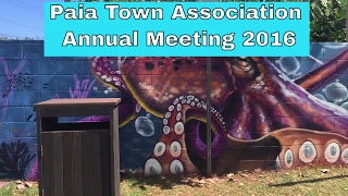 Paia, Maui: Paia Town Association Annual Meeting 2016