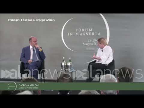 Meloni: "FdI in government will defend the interests of Italians."