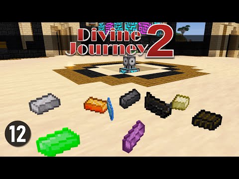 Divine Journey 2: Ep12 - Too Many Ingots! Modded Minecraft