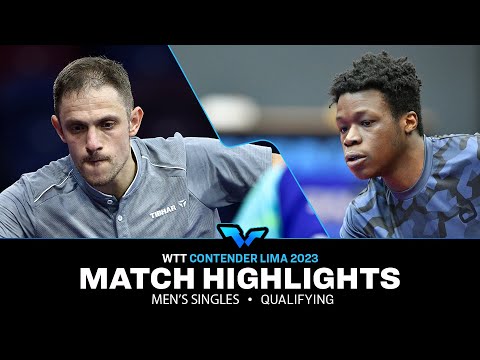 Ovidiu Ionescu vs John Oyebode | MS Qual | WTT Contender Lima 2023