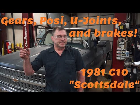 Chevy C10 Squarebody Upgrades! Gears, Posi, U-Joints, rear brakes and out the door!