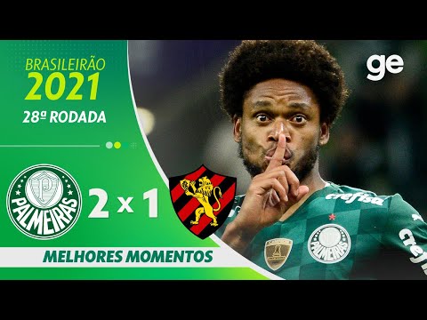 PALMEIRAS 2 X 1 SPORT | MELHORES MOMENTOS | 28ª RODADA BRASILEIRÃO 2021 | ge.globo
