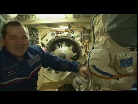 Expedition 63 -Soyuz MS 16 Hatch Opening - April 9, 2020