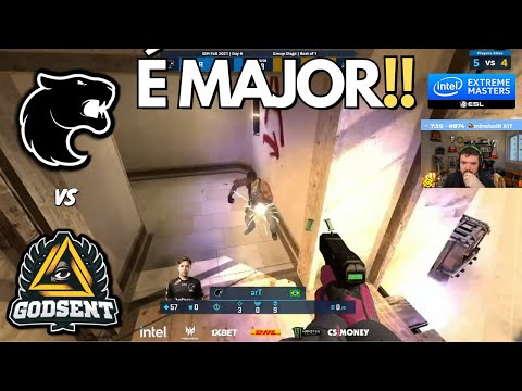 FURIA vs GODSENT IEM FALL NA CSGO HIGHLIGHTS | GAULES