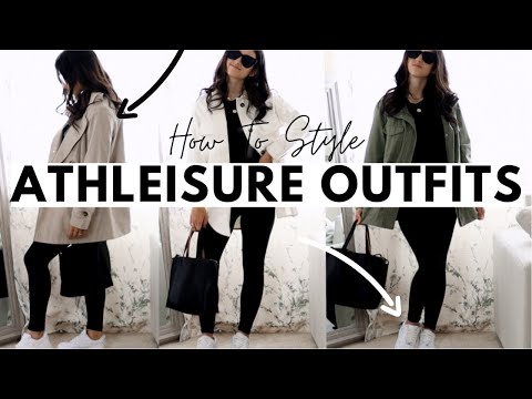 HOW TO STYLE: ATHLEISURE OUTFITS! Comfy & chic outfits...