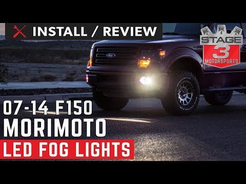 2007-2014 F150 Morimoto XB LED Replacement Projector Fog Lights Install and Review