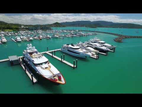 Video thumbnail for Superyacht port in the Whitsundays