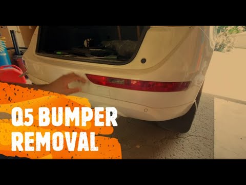 Audi Q5 Bumper Removal 2008-2016 +