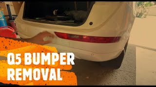 Audi Q5 Bumper Removal 2008-2016 +