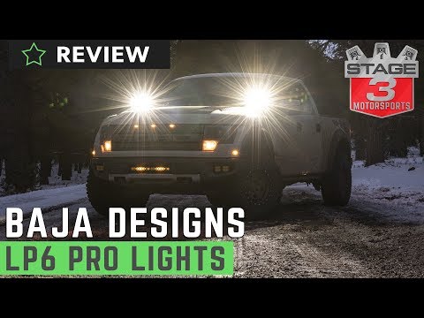 Baja Designs LP6 Pro White Driving Combo LED Light Review