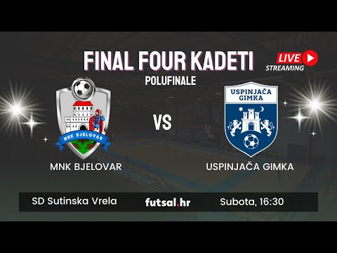 1.HMNL Kadeti polufinale PH | Bjelovar - Uspinjača Gimka |