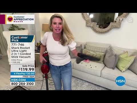 Shark Rocket UltraLight 2in1 Corded Stick Vacuum and Acc...